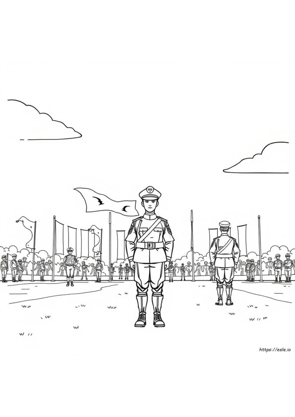 Soldier Coloring Pages Pdf