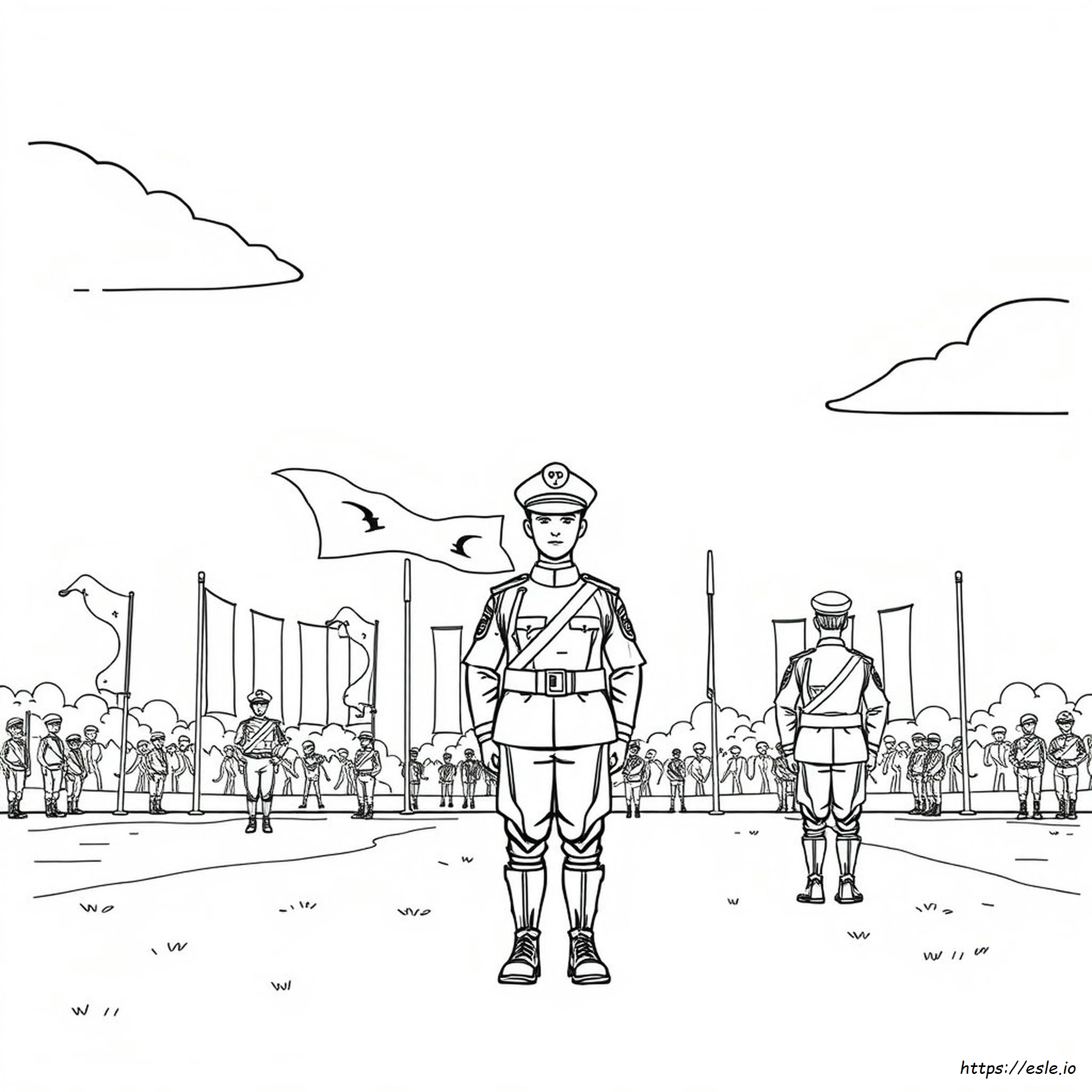 Soldier Coloring Pages Pdf