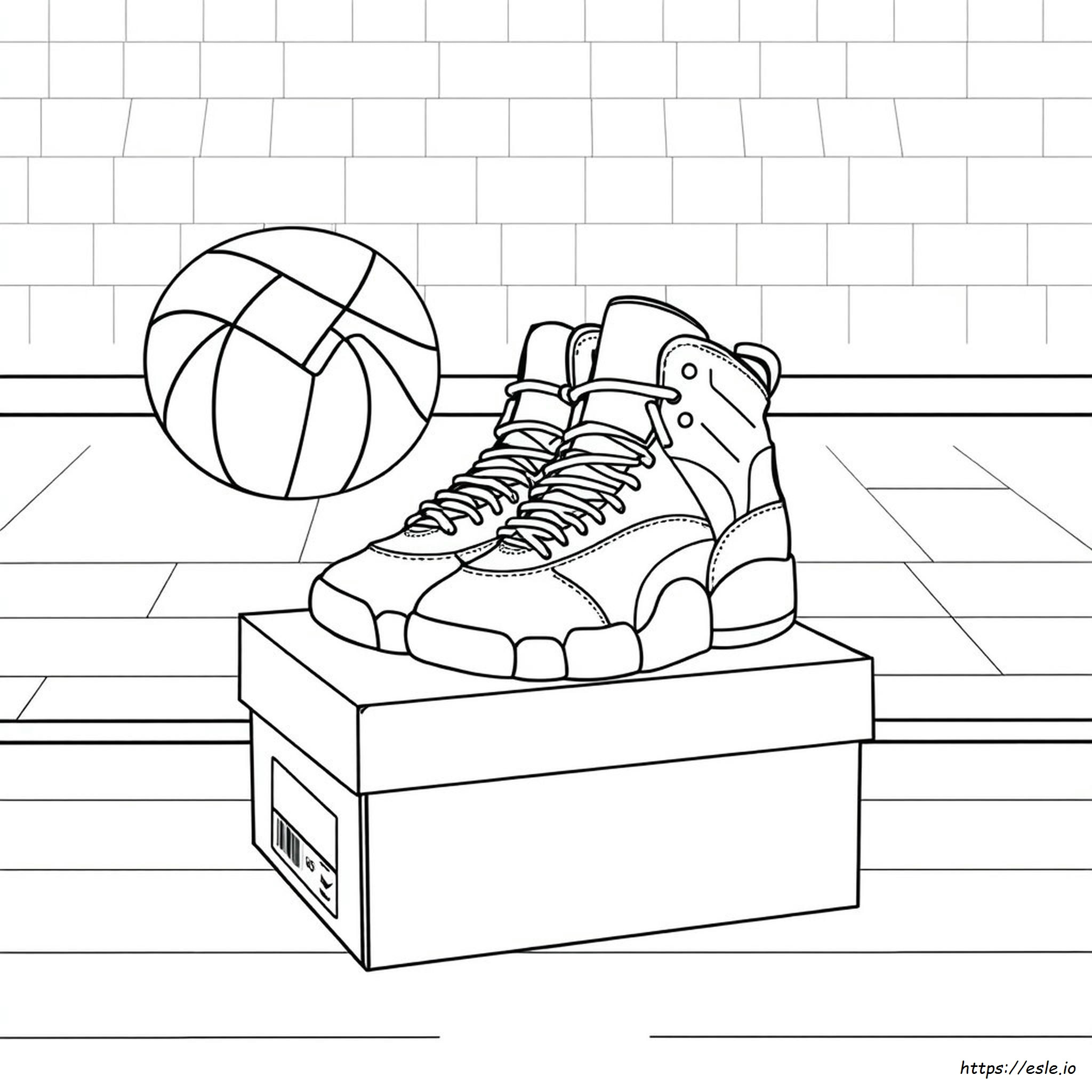 Jordan 12S Coloring Pages
