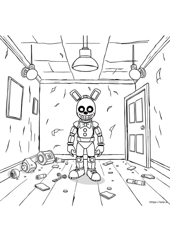 Bf Fnf Coloring Page