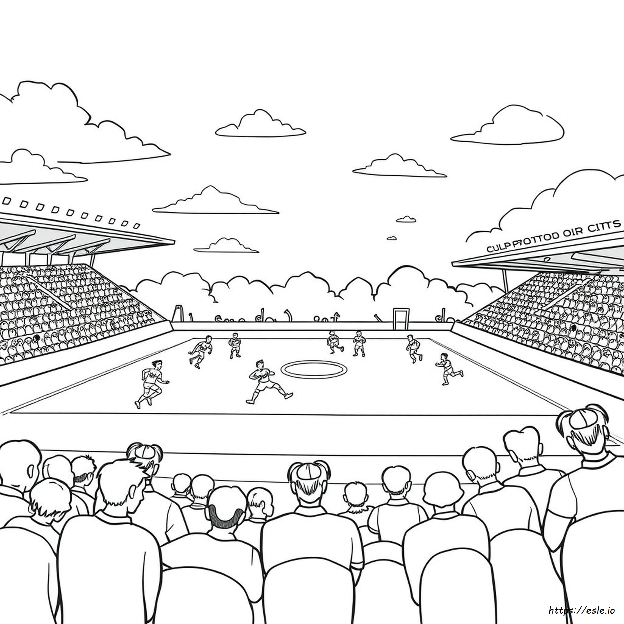 Premier League Football Colouring Pages
