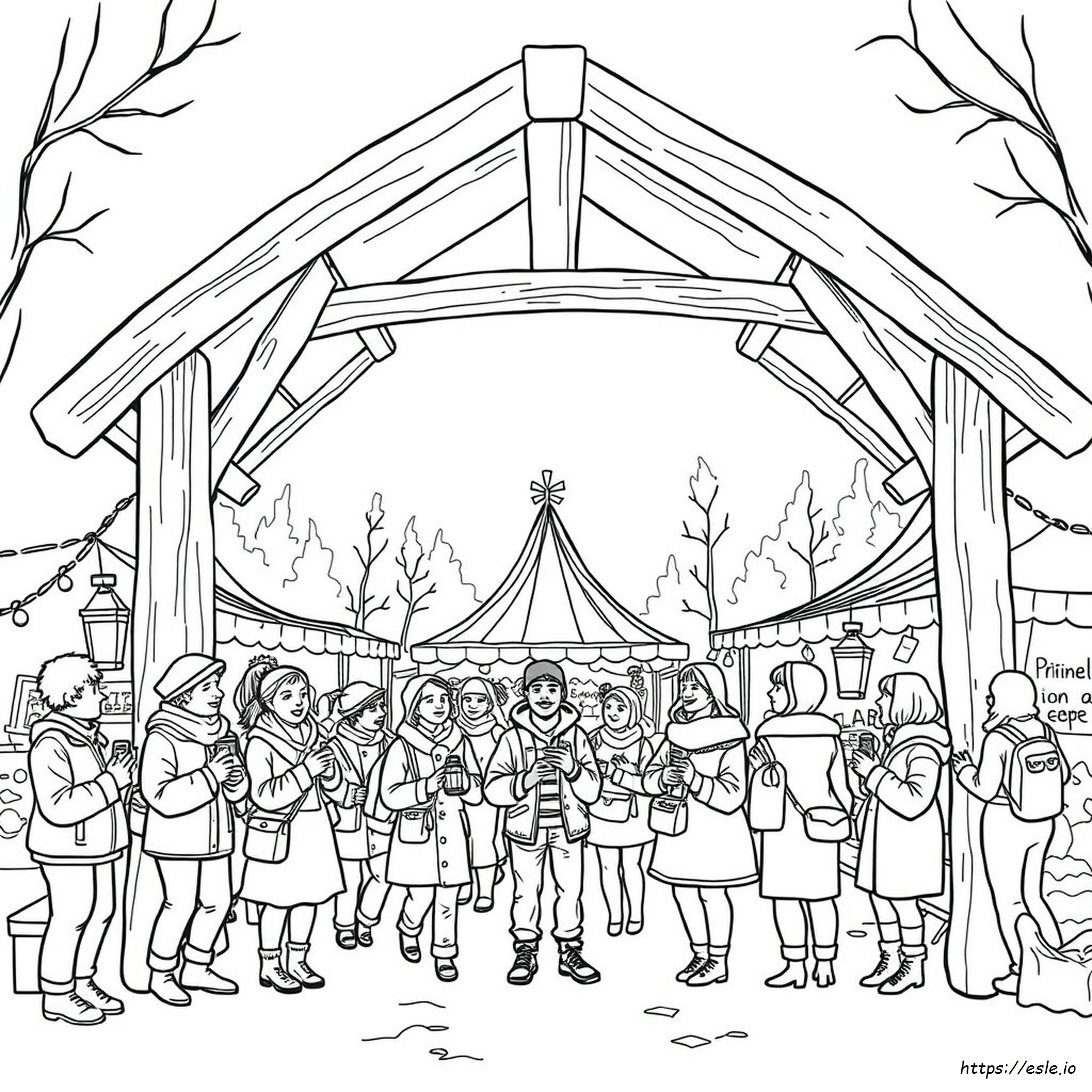 Festival Du Voyageur Coloring Pages