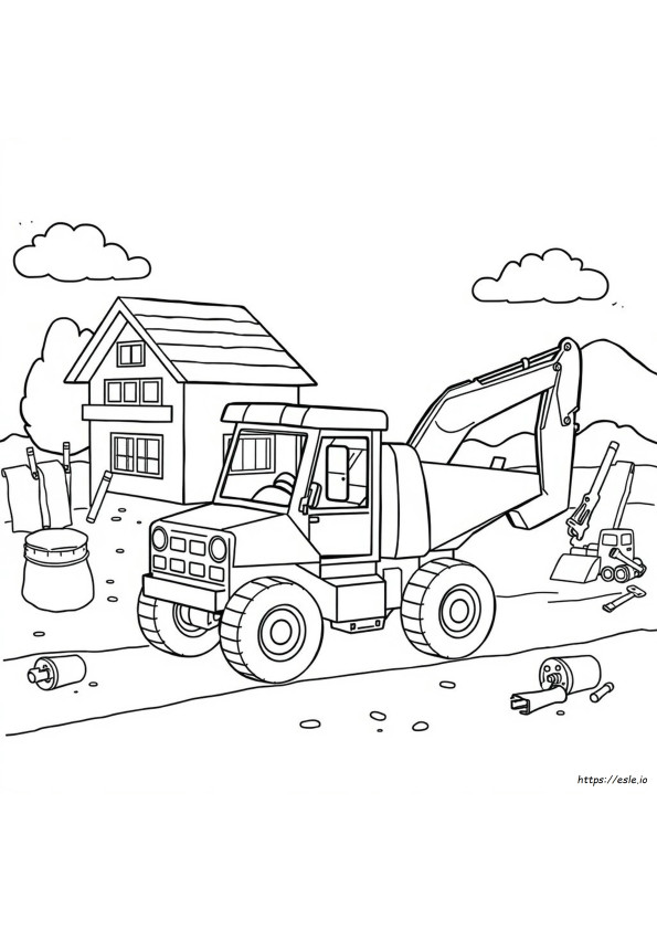 Bob Builder Coloring Pages