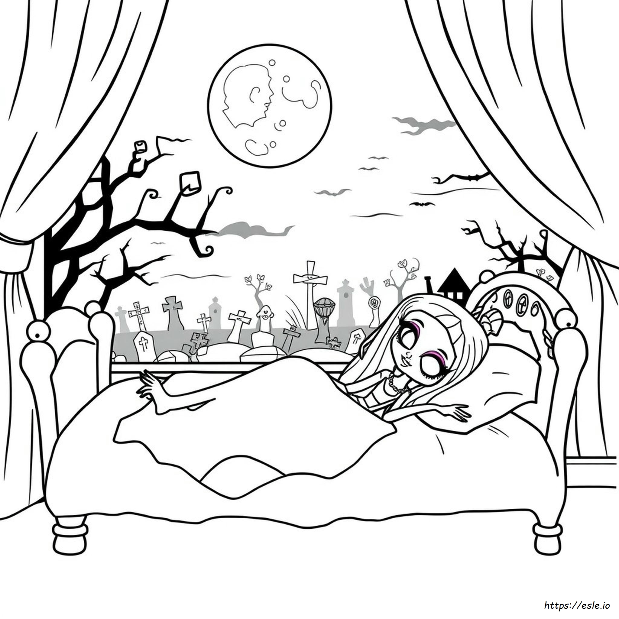 Clawdeen Monster High Coloring Page - Free Printable