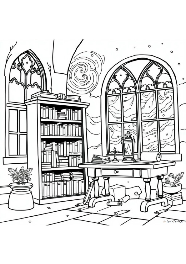 Disegni Da Colorare Dark Academia