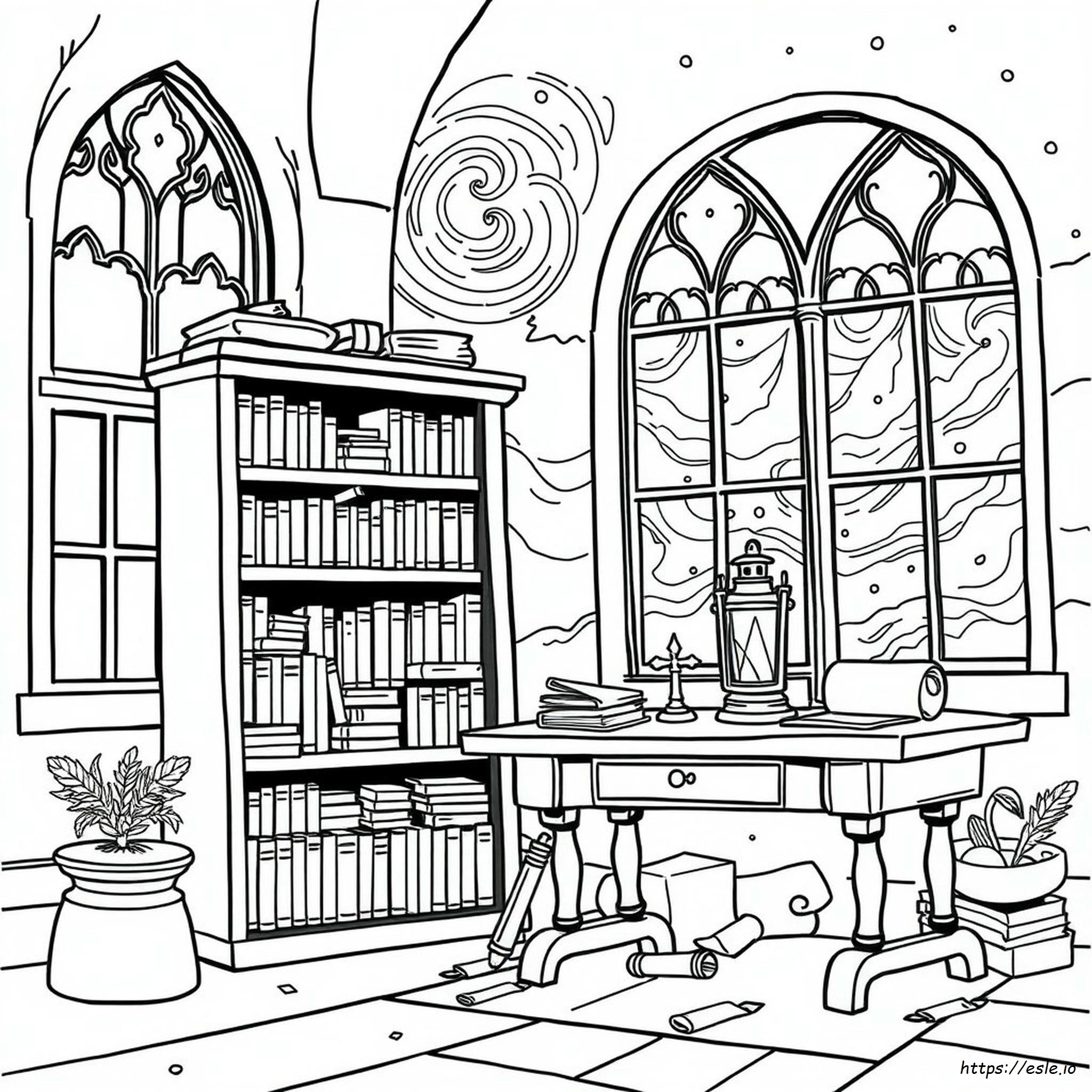 Dark Academia Coloring Pages - Free Printable PDF
