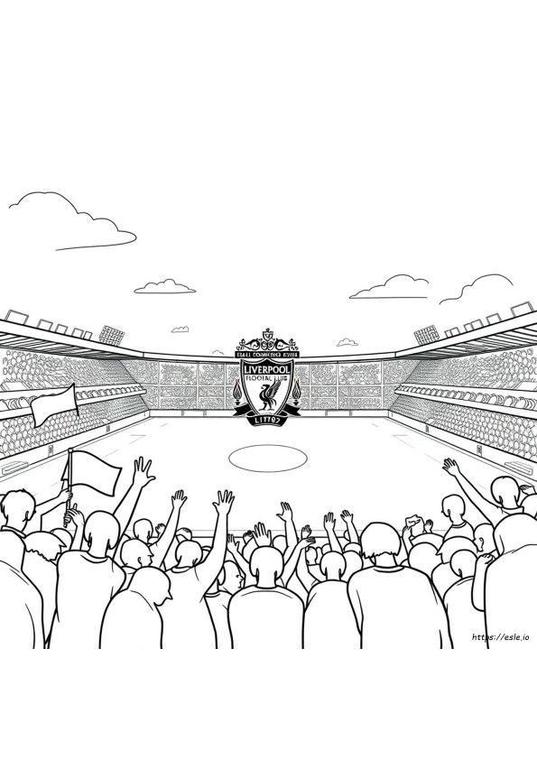 Liverpool Fc Liverpool Colouring Pages