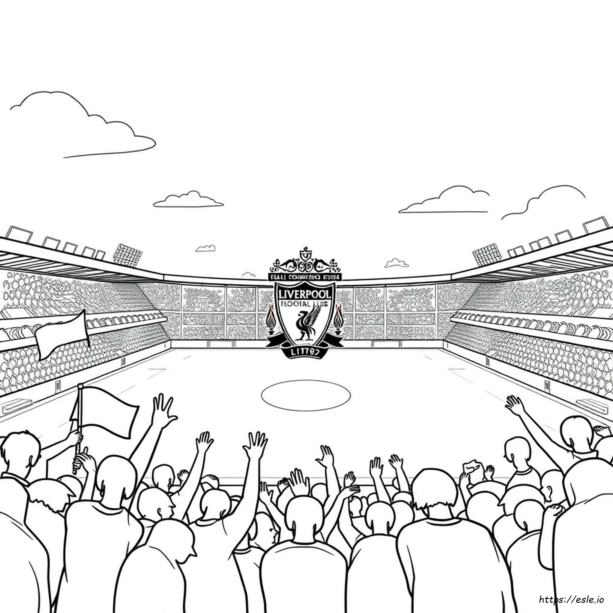 Liverpool Fc Liverpool Colouring Pages