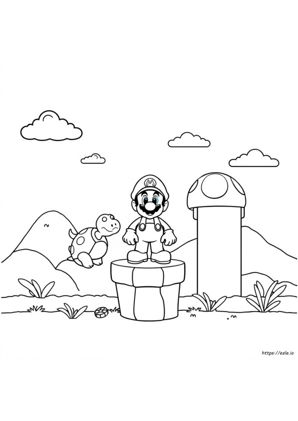 Super Mario Coloring Pages To Print