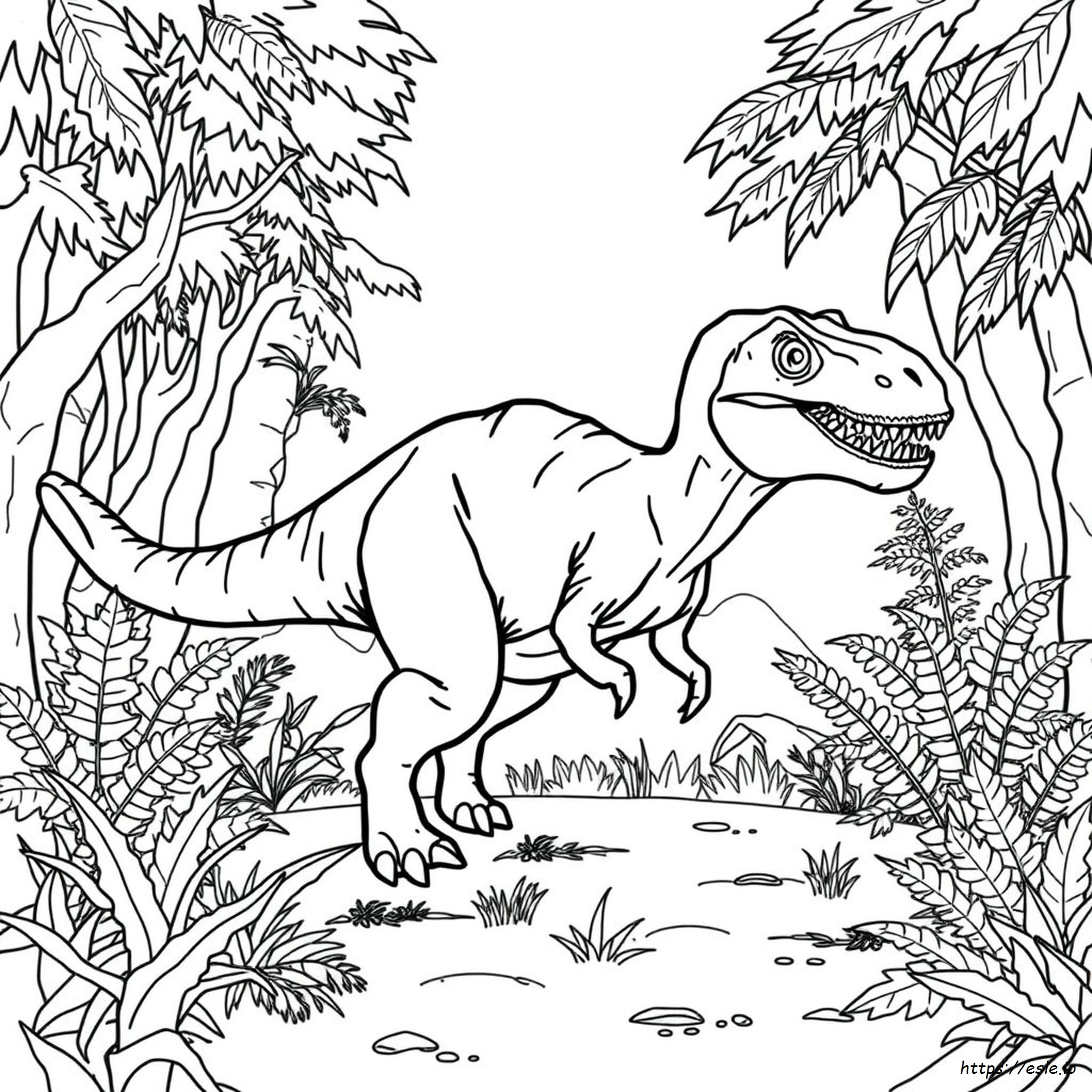 Jurassic Park Coloring Pages Pdf