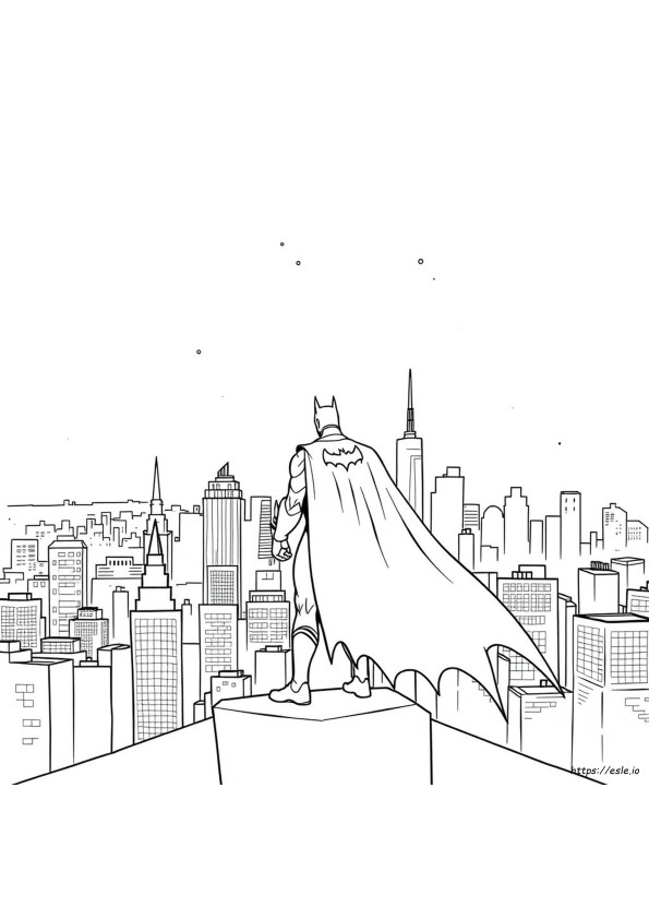 Batman Coloring Images