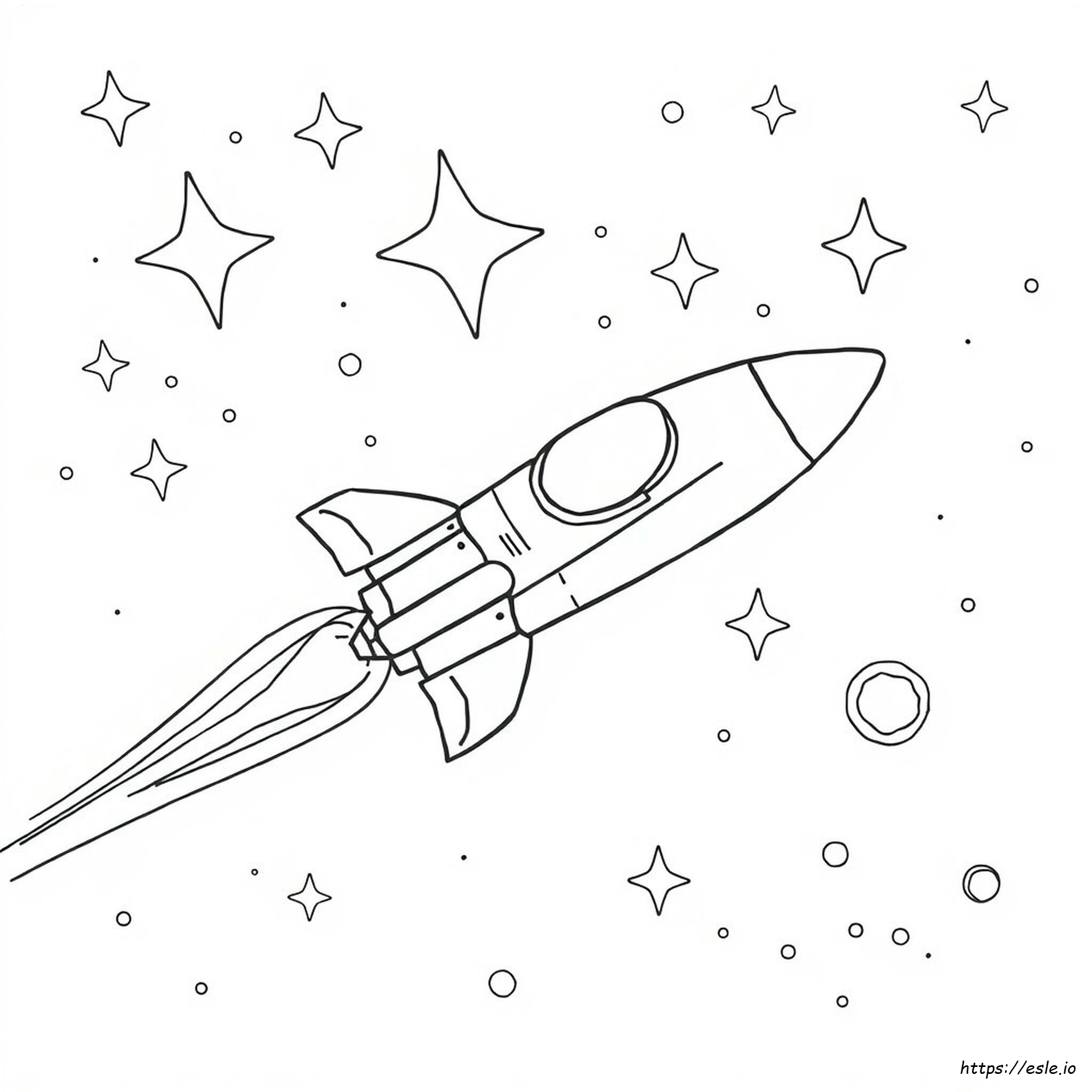 Outer Space Coloring Pages For Kids