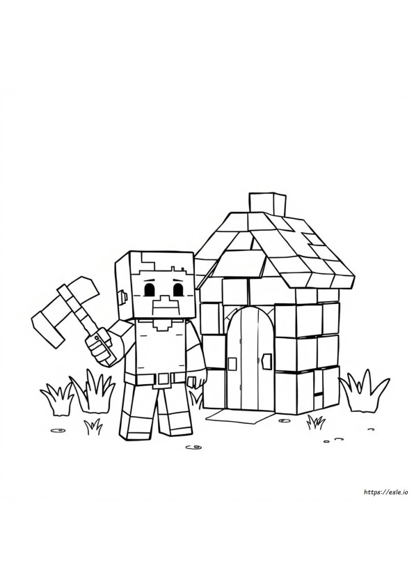 Urocze Kolorowanki Minecraft Do Druku