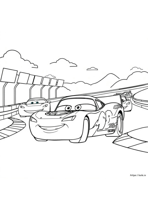 Mcqueen Coloring Book