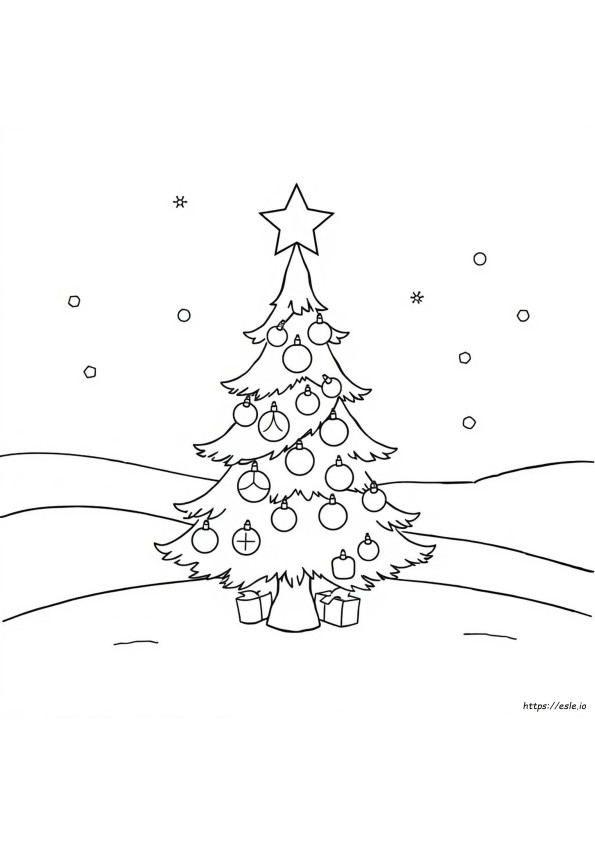 Coloring Christmas Worksheets For Kindergarten