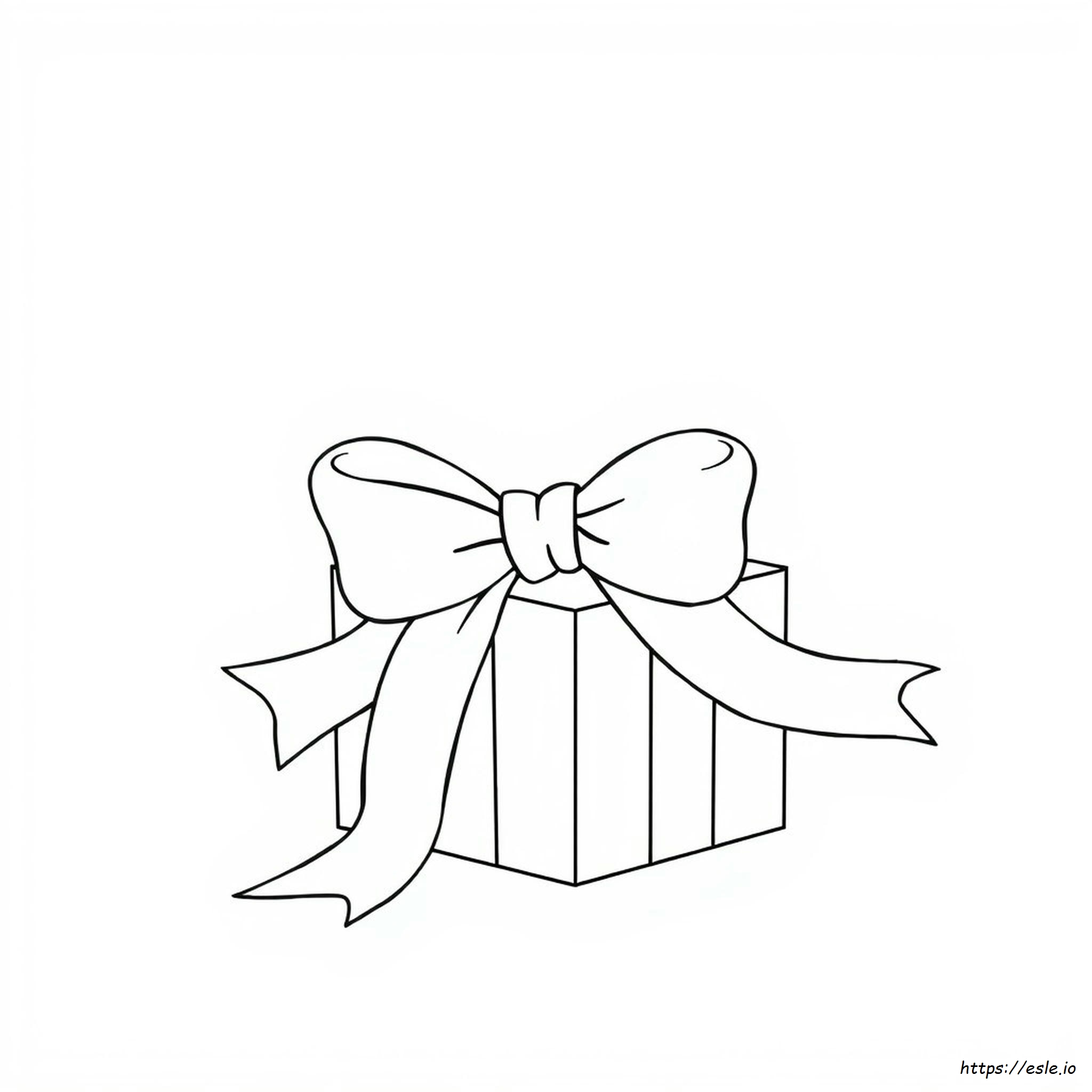 Coloring Page Of A Ribbon