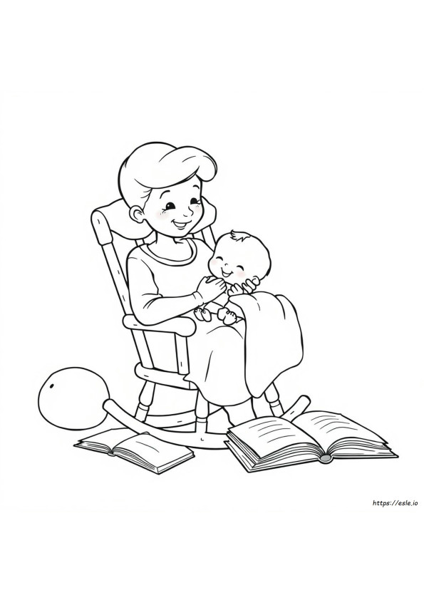 Mother Bruce Coloring Page