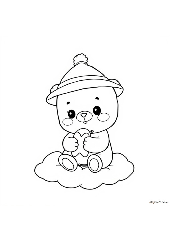 Cute Boba Coloring Pages Printable