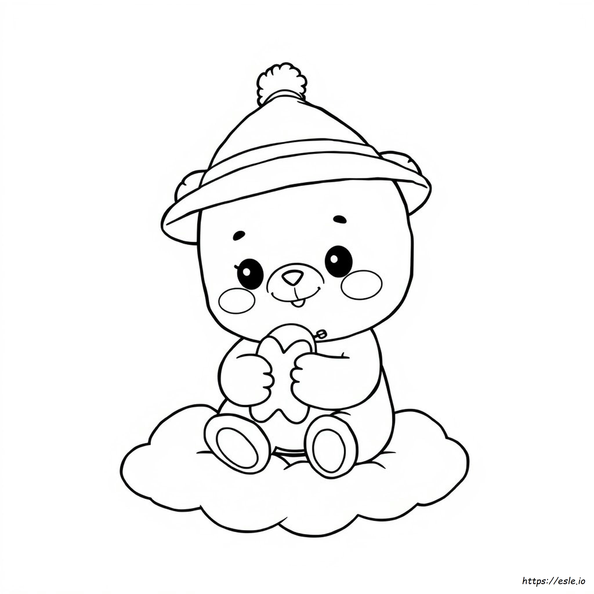 Cute Boba Coloring Pages Printable
