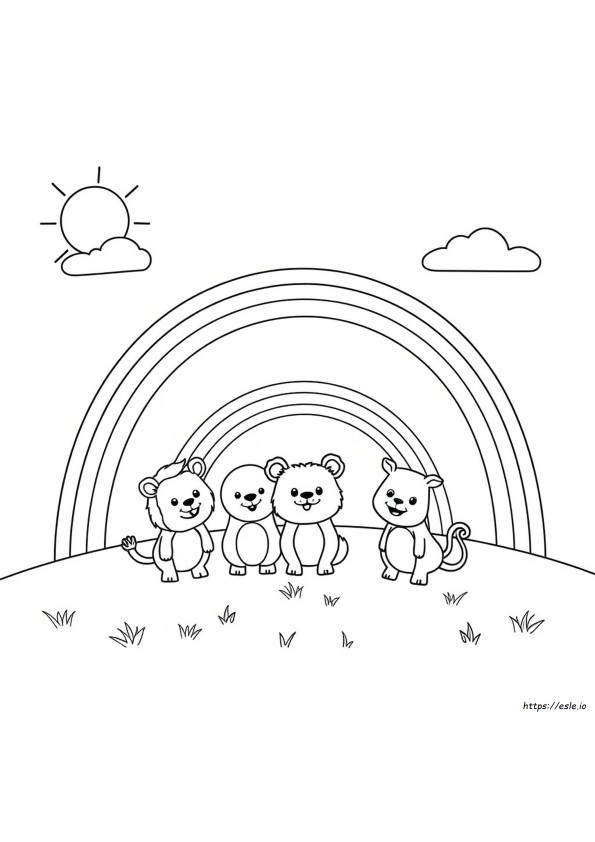 Rainbow Friends Kifestő