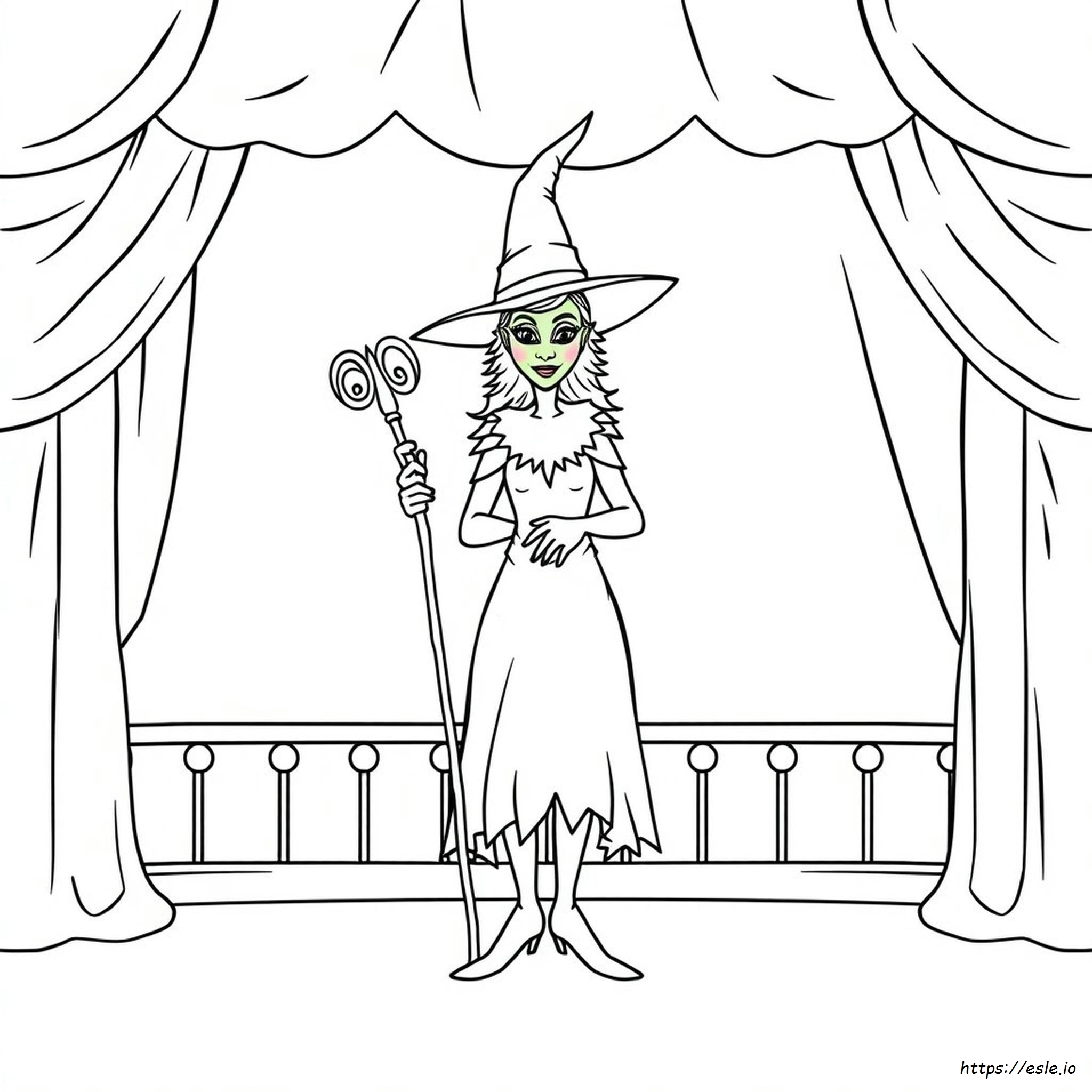 Broadway Wicked The Musical Wicked Colouring Pages