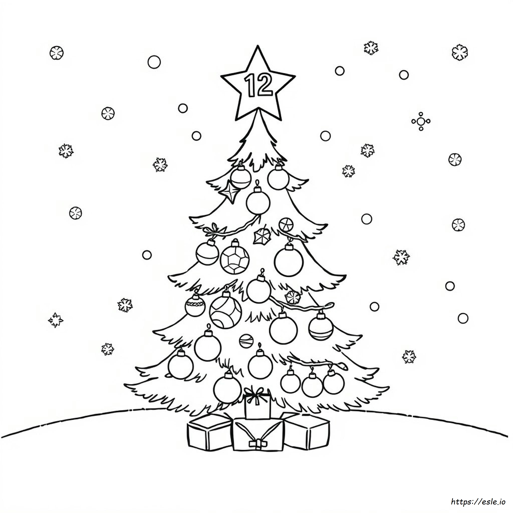 Christmas Math Coloring Pages Printable