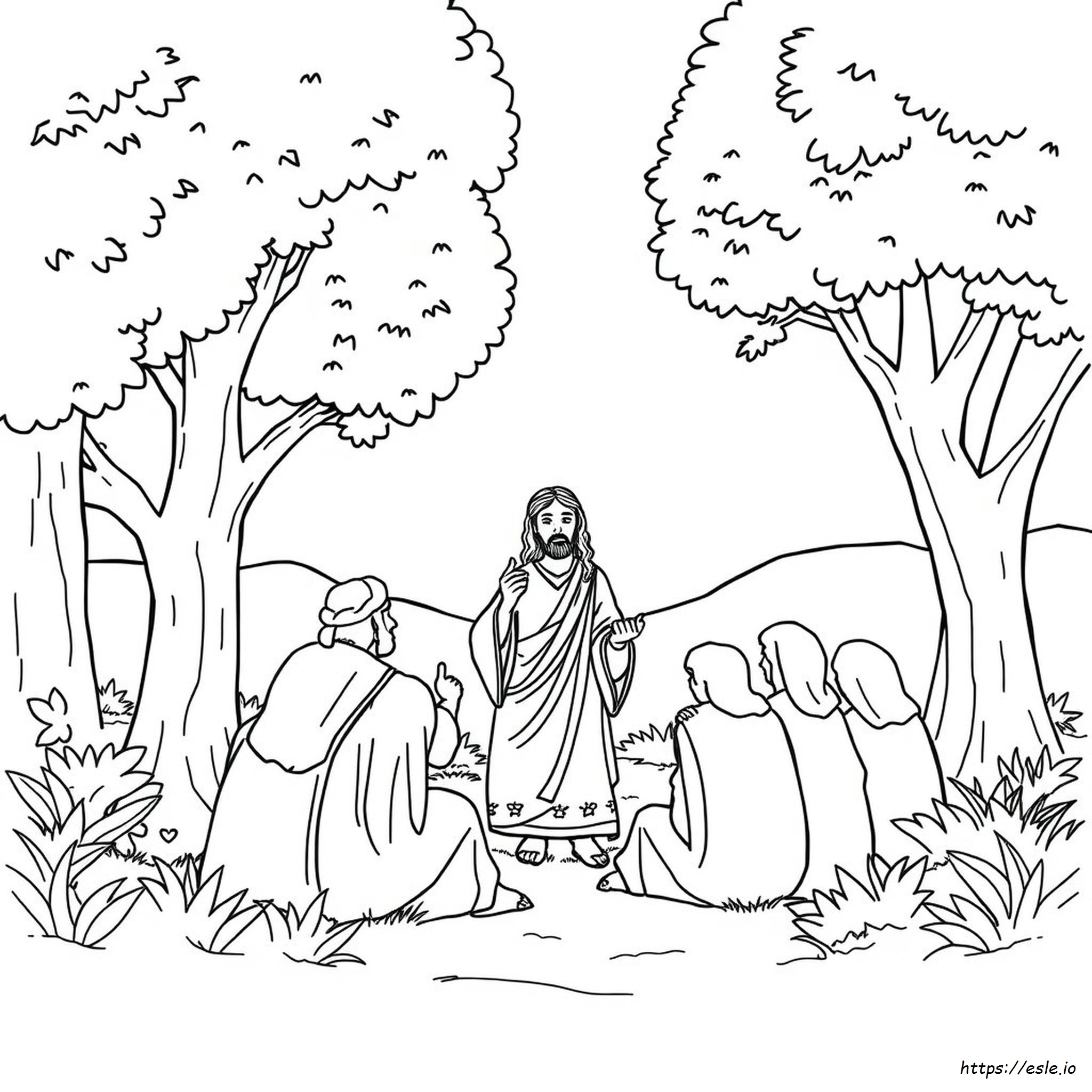 Páginas Para Colorear Del Nuevo Testamento