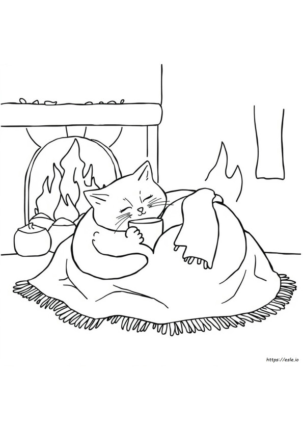 Pinterest Cozy Coloring Pages