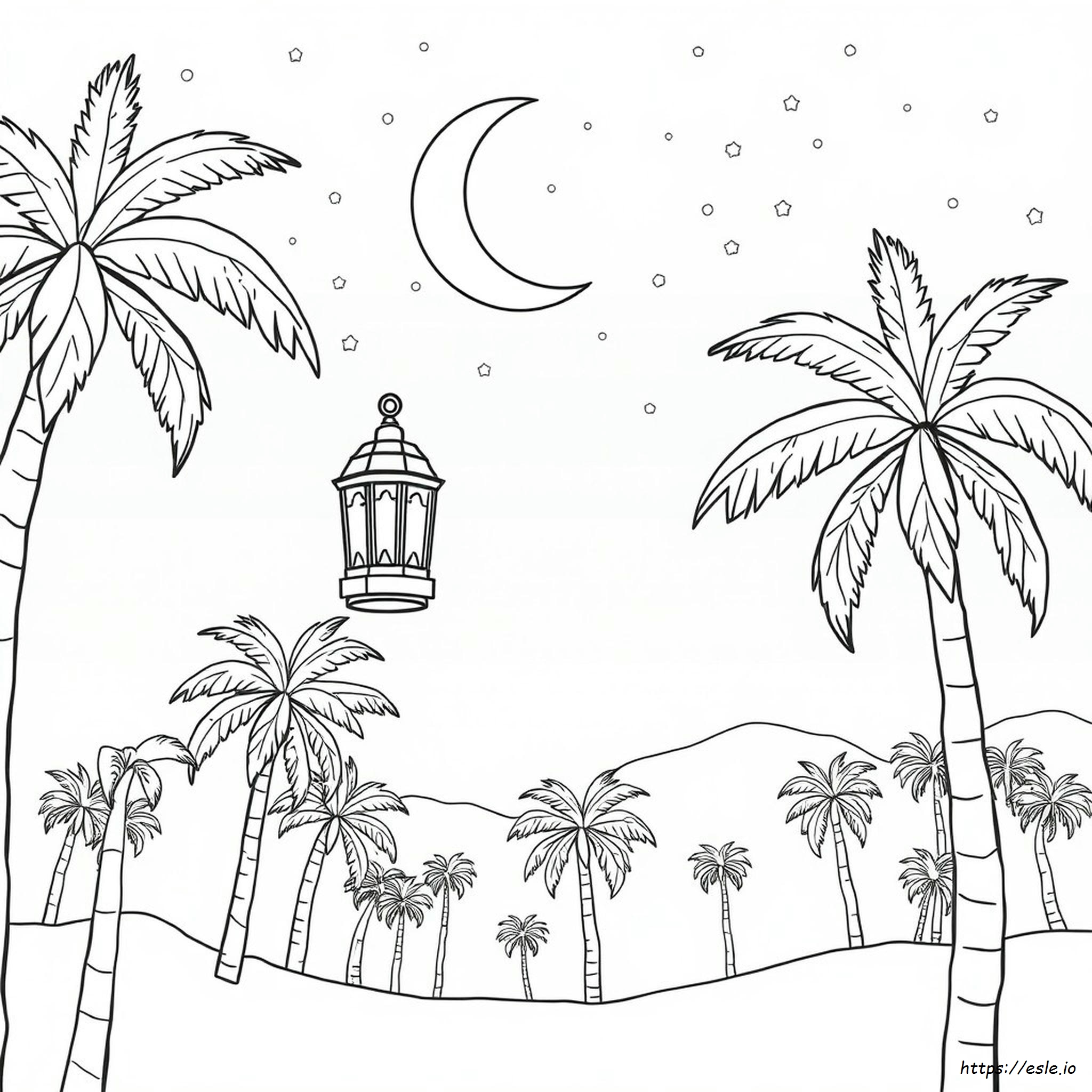 Disegno Da Colorare Ramadan Gratis