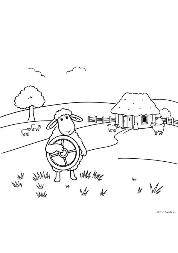 Shaun Das Schaf Zum Ausmalen