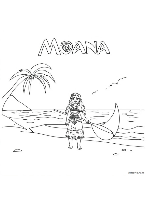 Crayola Giant Coloring Pages Moana