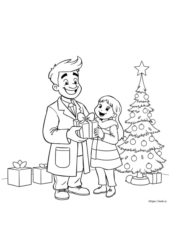 Dental Christmas Coloring Pages