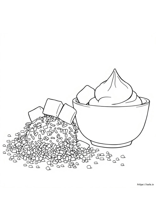 White Food Coloring Nearby