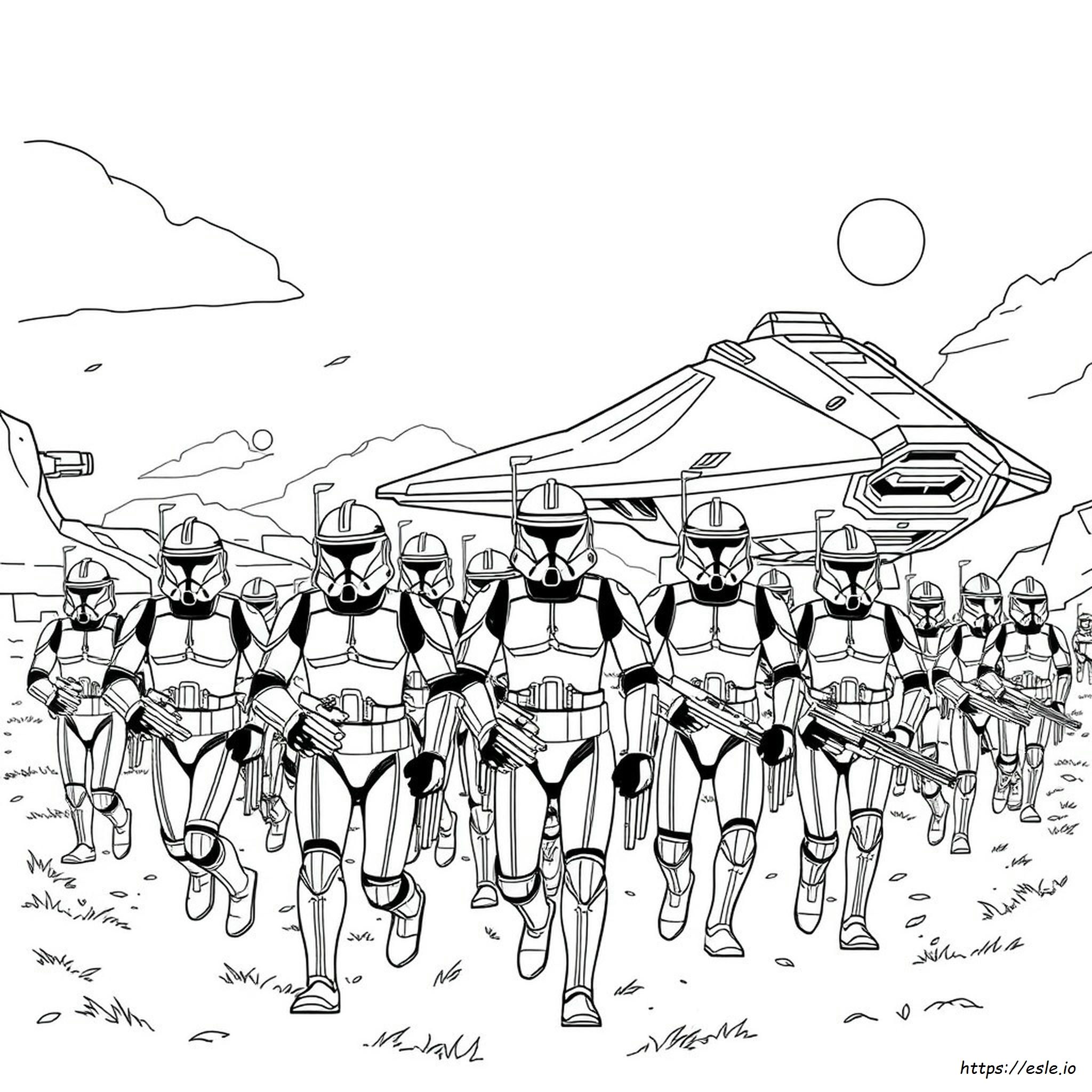 Disegni Da Colorare Star Wars The Clone Wars Gratis
