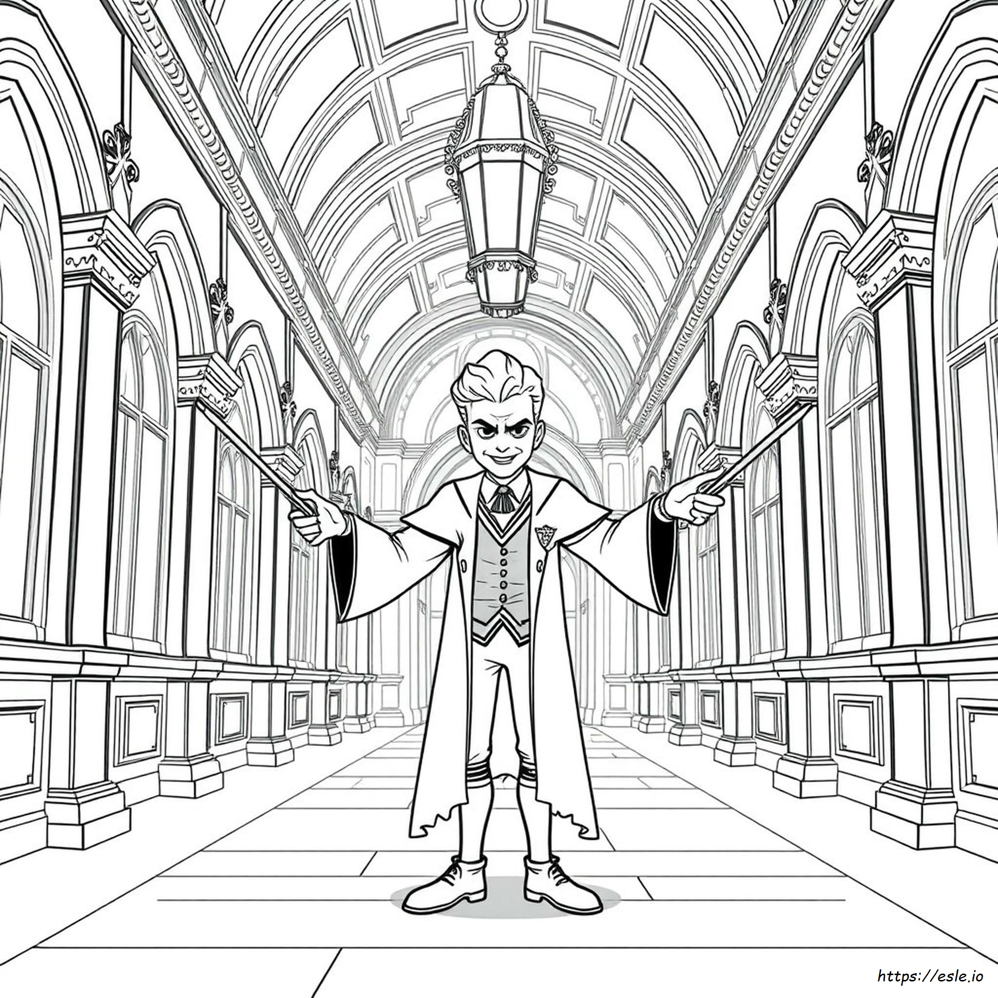 Malfoy Coloring Page - Free Printable