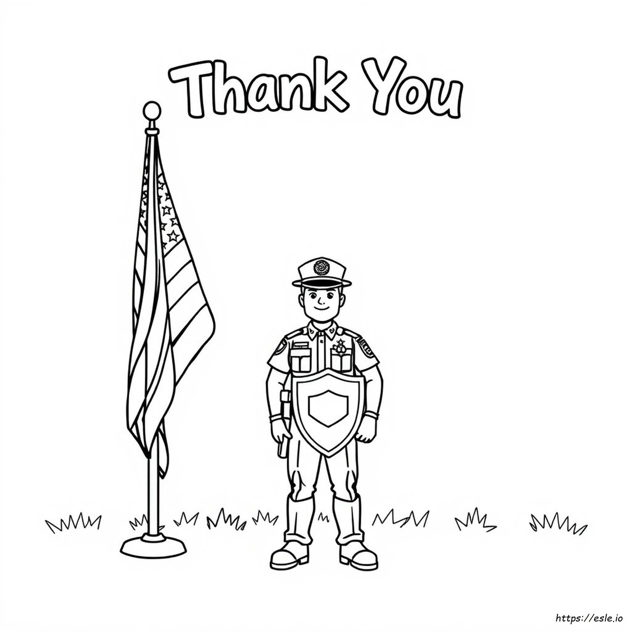 Law Enforcement Appreciation Day Coloring Pages Printable