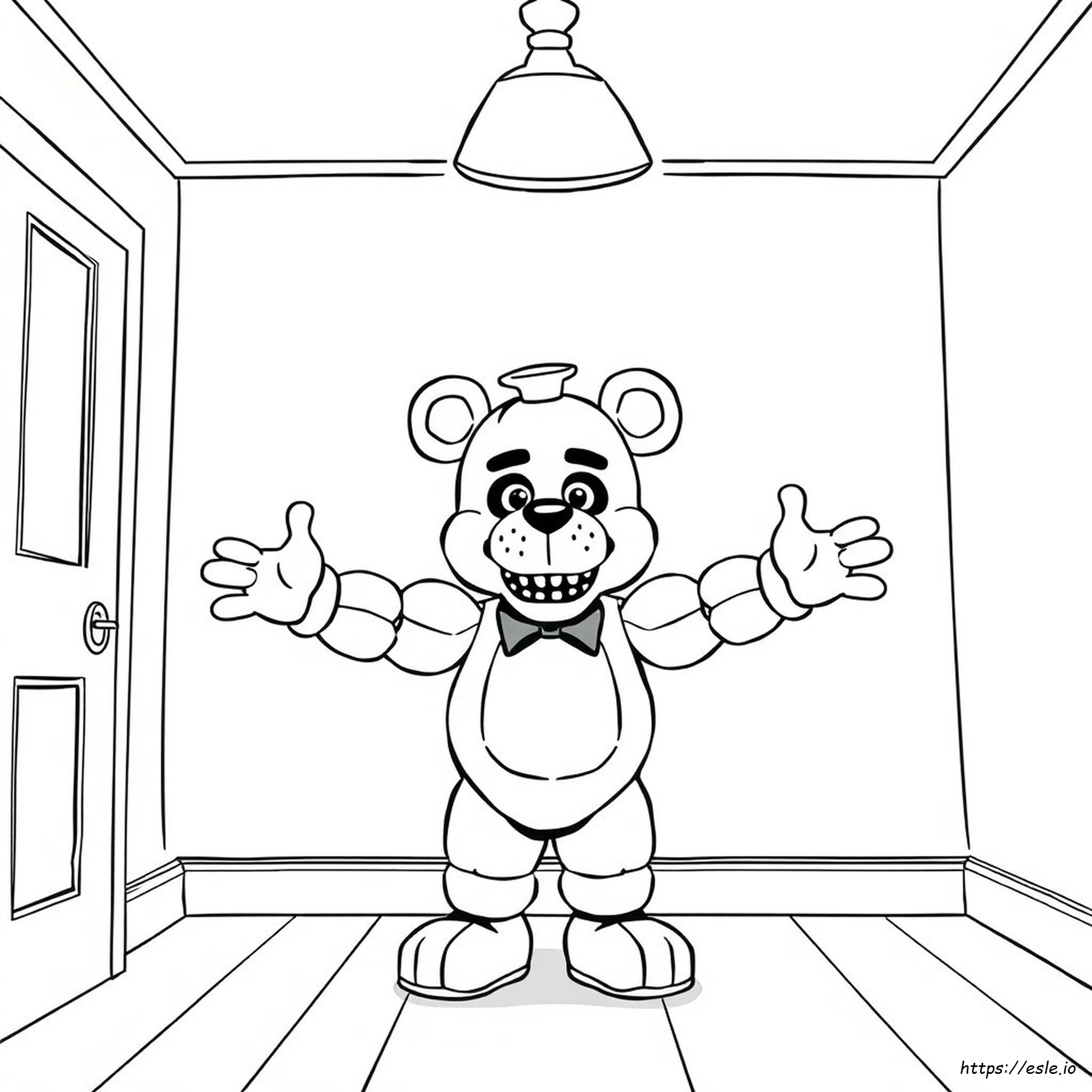 Freddy Fazbear Da Colorare - Gratis Da Stampare