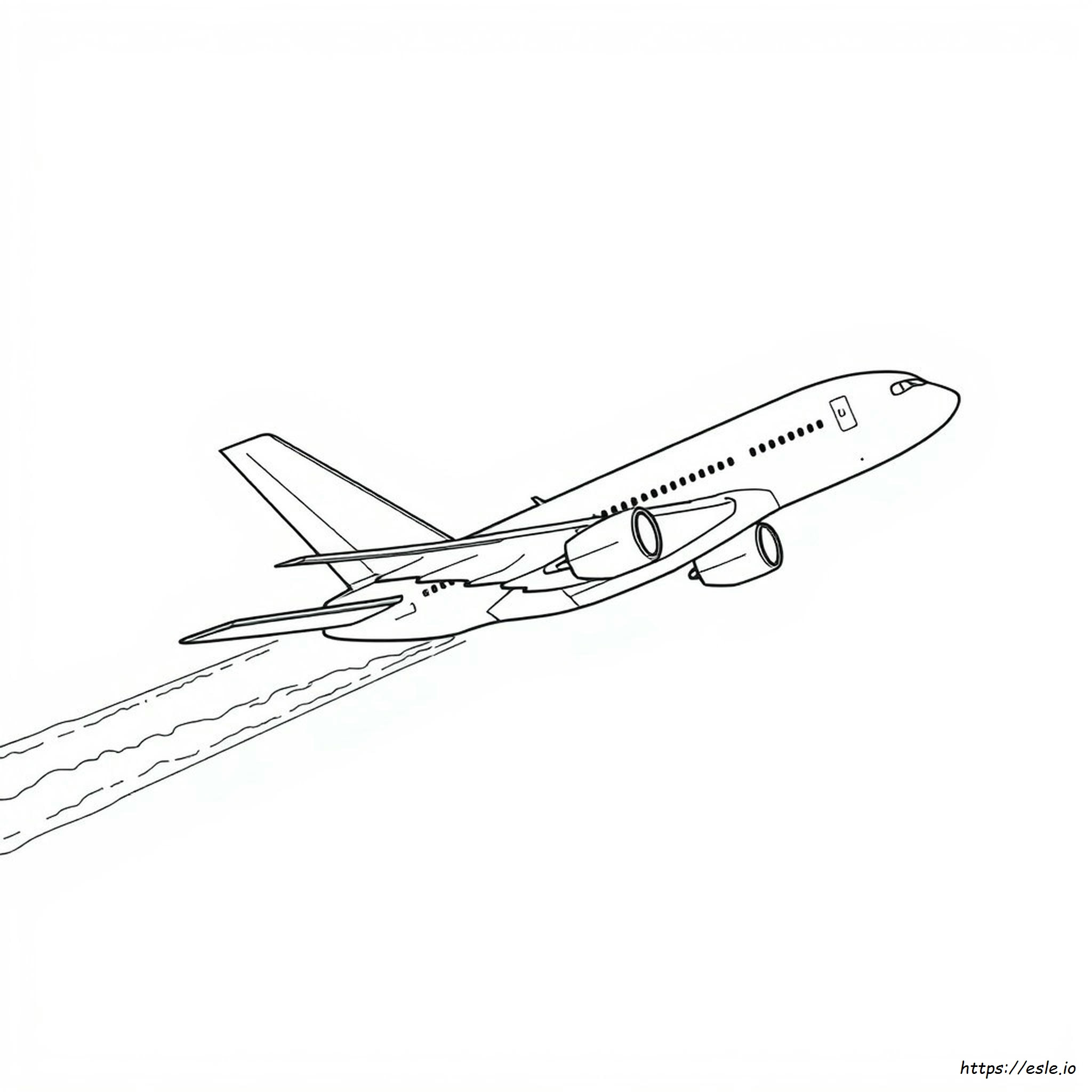  A380 Airbus Ausmalbilder Flugzeug Ausmalen Flugzeuge Avion A320 Bildidee 