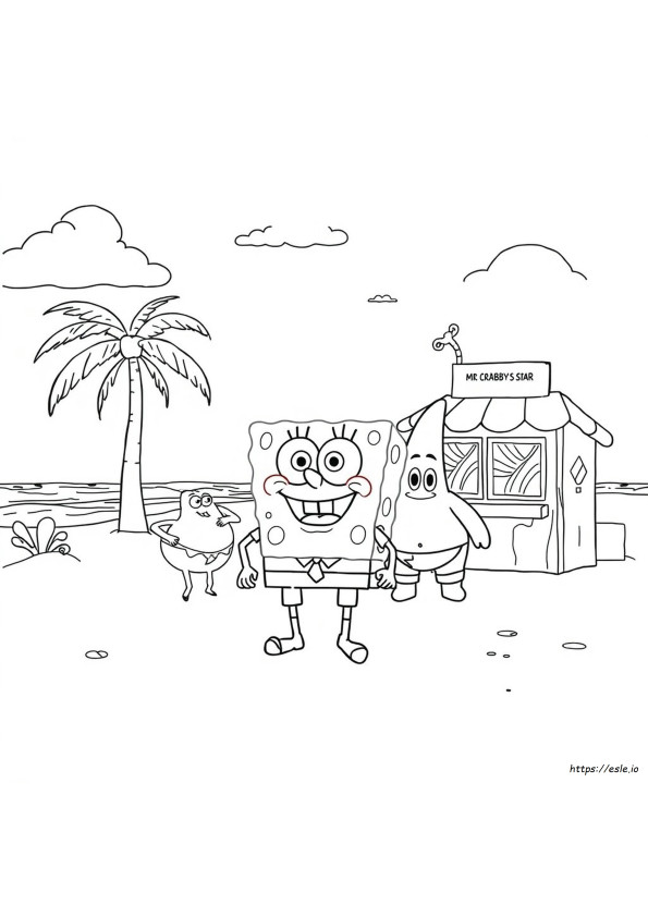 Spongebob Squarepants Coloring Pages Games