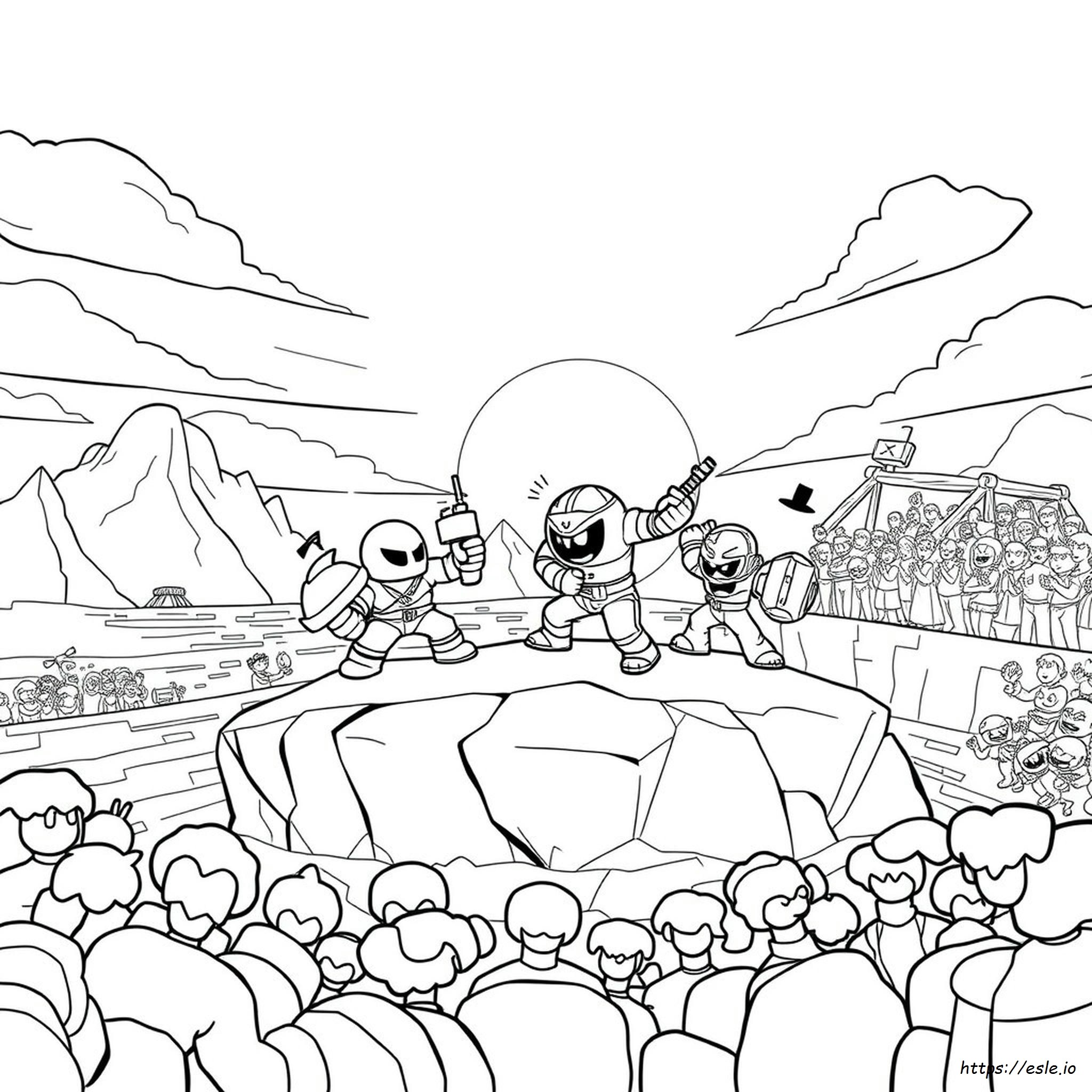 Kolorowanki Brawl Stars