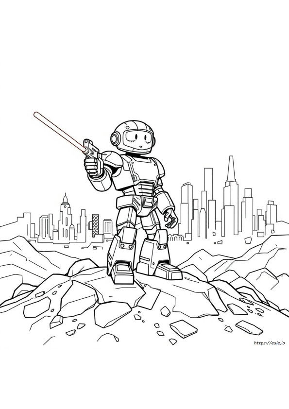 Dibujo Divertido Para Colorear