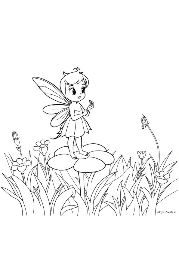 Dibujos De Pulgarcita Para Colorear