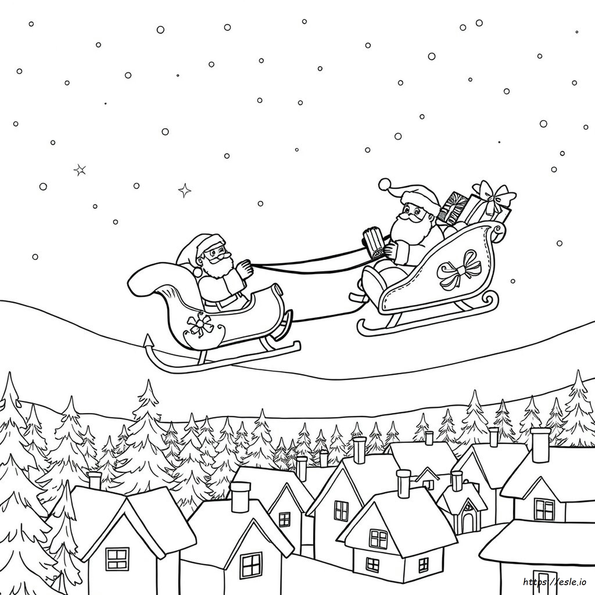 The Christmas Chronicles Coloring Pages