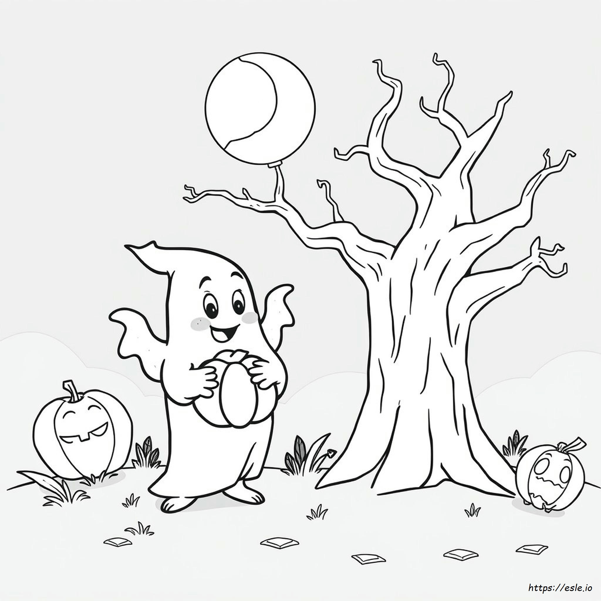 Disney Halloween Coloring Pages For Toddlers