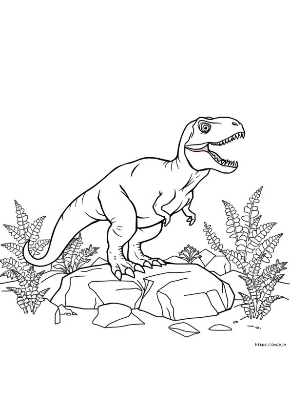 T-Rex Värityskuvat