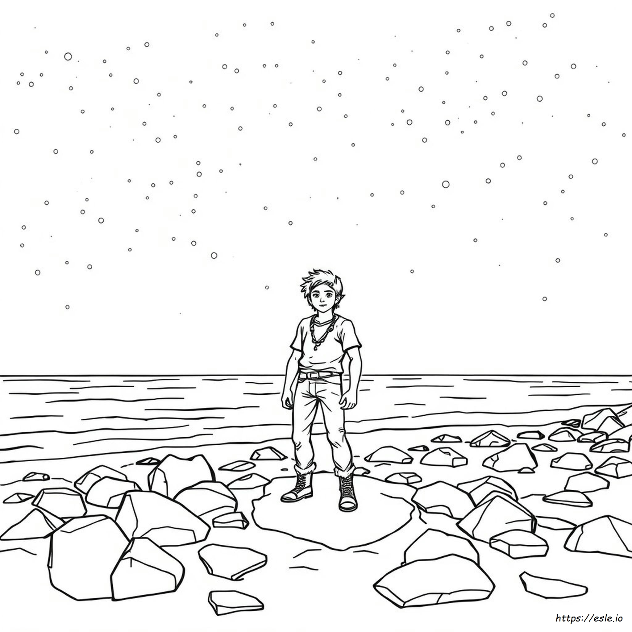 Jacob Black Coloring Page