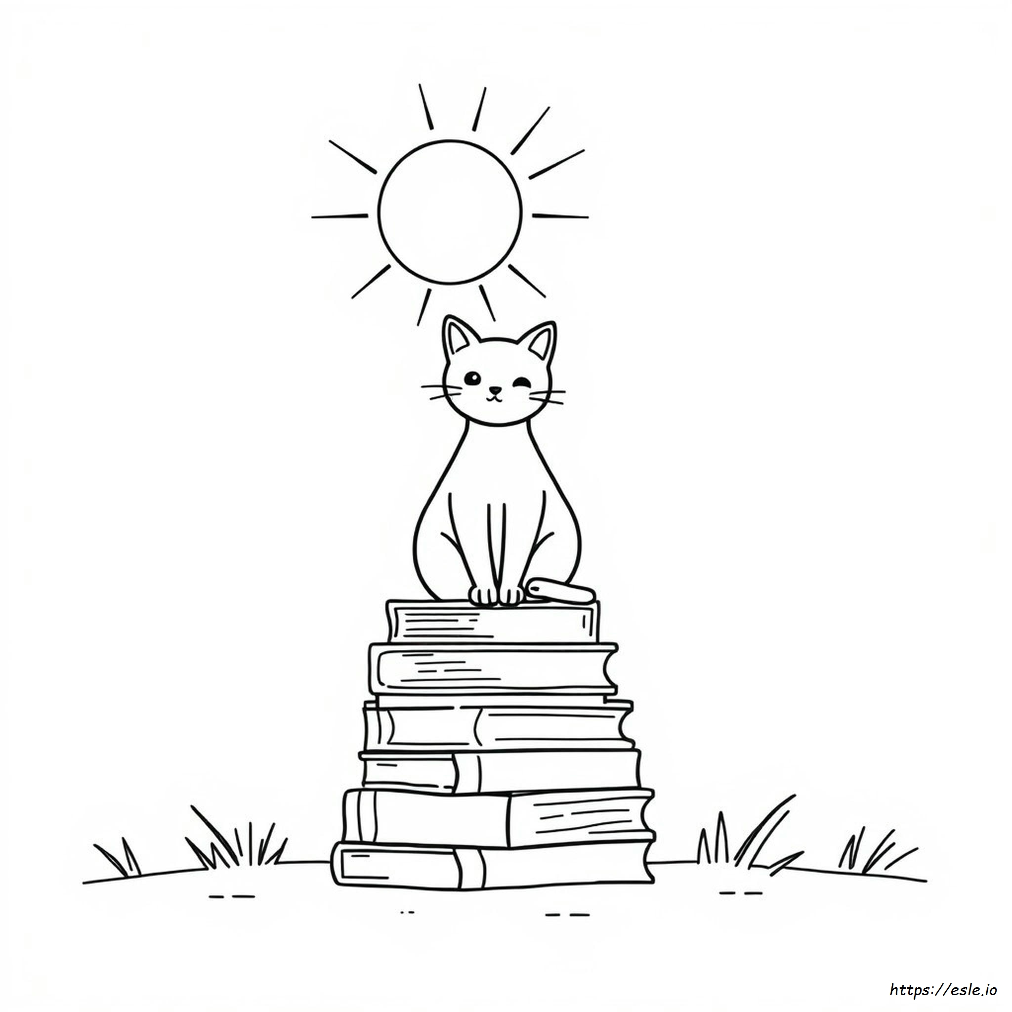 Cat Doodle Coloring Pages - Free Printable
