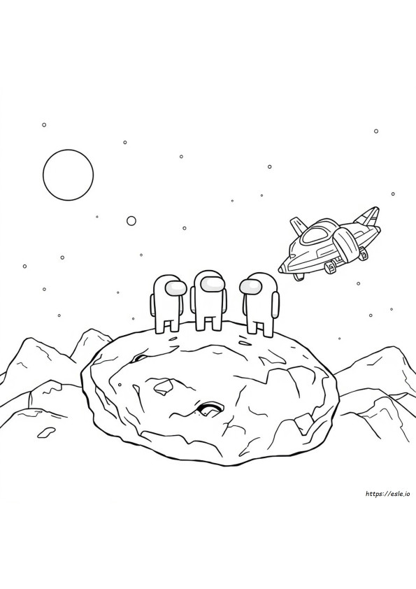 Coloring Pages Among Us Da Colorare