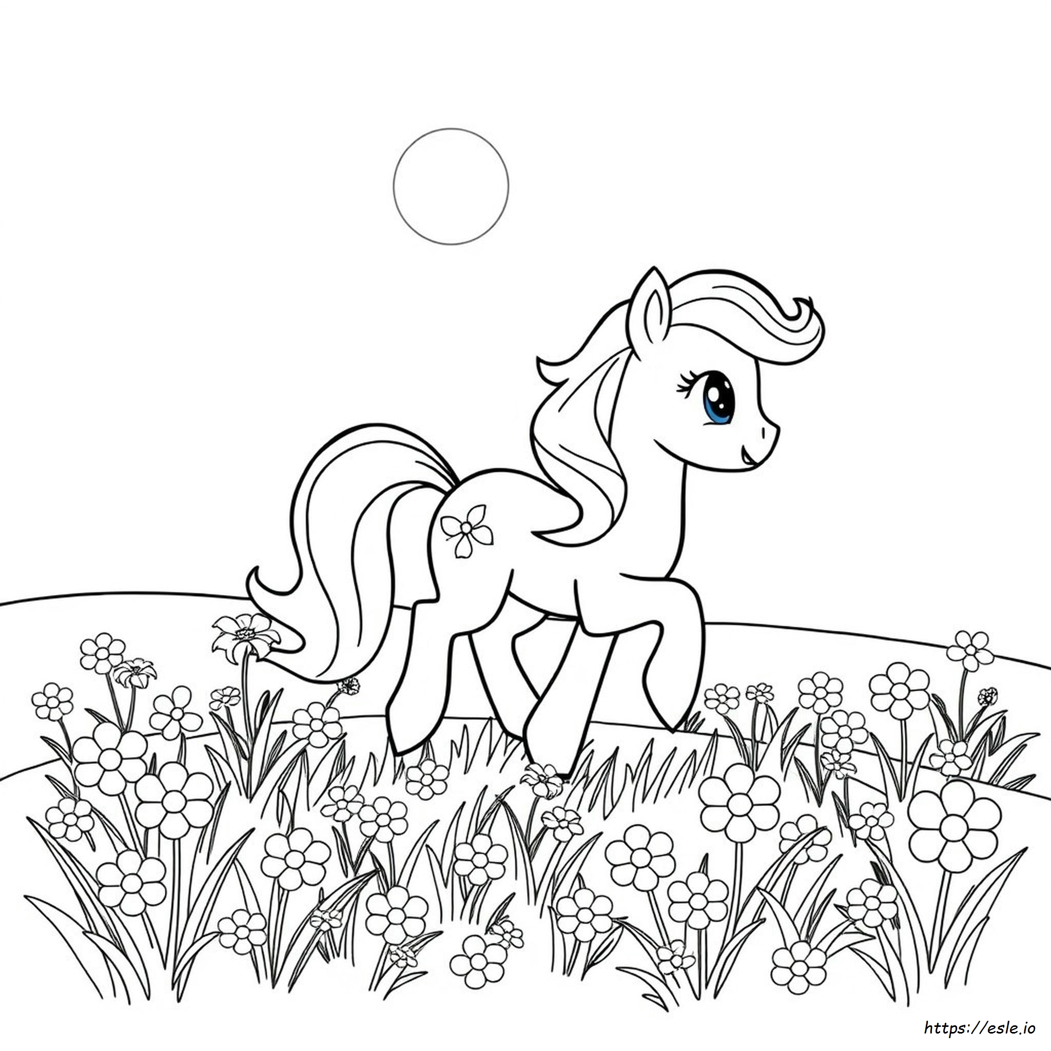 Gambar Mewarnai My Little Pony - Gratis Untuk Dicetak