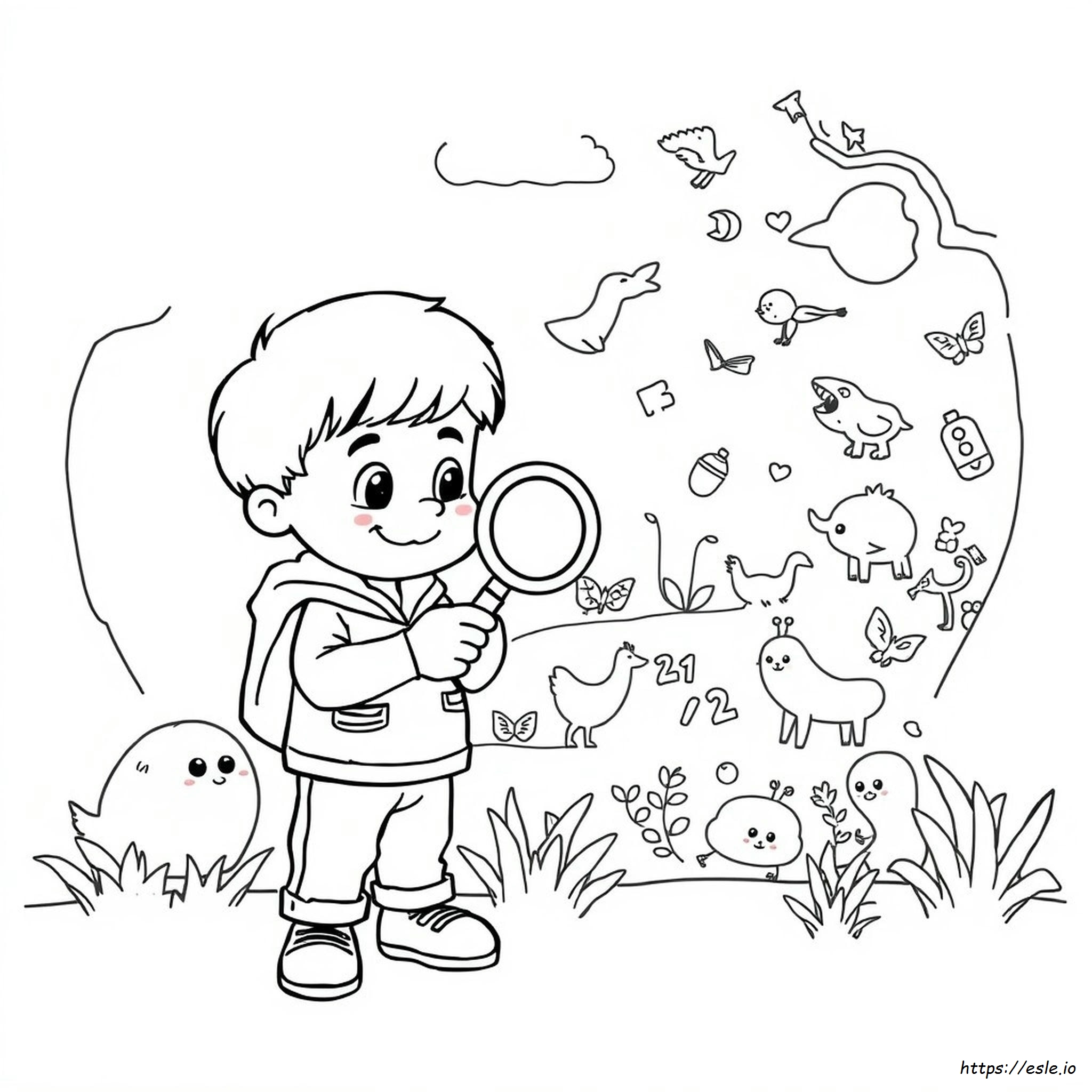 I Spy Coloring Pages Free - Printable Activity